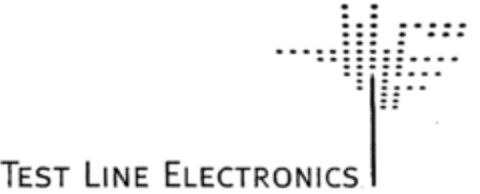 TEST LINE ELECTRONICS Logo (DPMA, 22.04.1998)