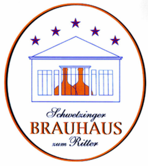 Schwetzinger BRAUHAUS zum Ritter Logo (DPMA, 25.06.1998)