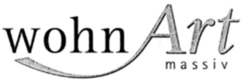 wohnArt massiv Logo (DPMA, 26.11.1998)