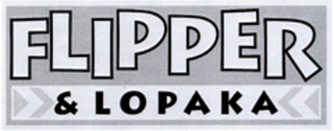 FLIPPER & LOPAKA Logo (DPMA, 07.05.1999)