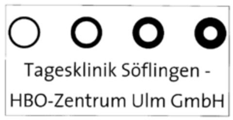 Tagesklinik Söflingen - HBO-Zentrum Ulm GmbH Logo (DPMA, 14.12.1999)