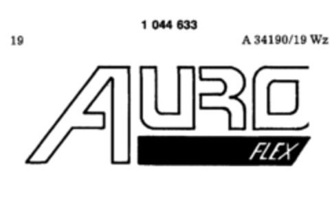 AURO FLEX Logo (DPMA, 01/21/1981)