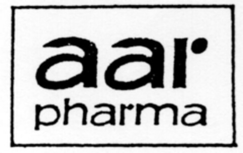 aar pharma Logo (DPMA, 24.04.1990)