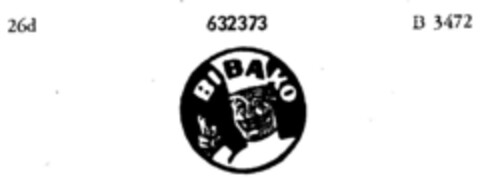 BIBAKO Logo (DPMA, 06/09/1951)