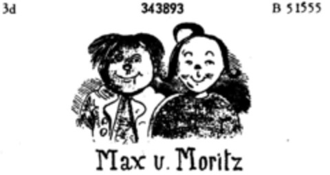 Max u. Moritz Logo (DPMA, 24.07.1925)
