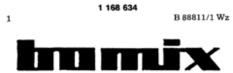 bo mix Logo (DPMA, 06.12.1989)