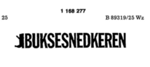 BUKSESNEDKEREN Logo (DPMA, 28.02.1990)