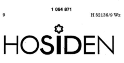 HOSIDEN Logo (DPMA, 12/23/1983)