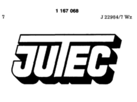 JUTEC Logo (DPMA, 28.05.1988)