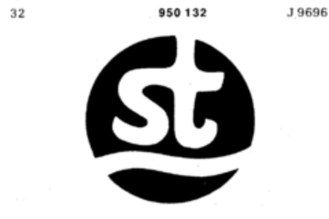 st Logo (DPMA, 30.08.1971)