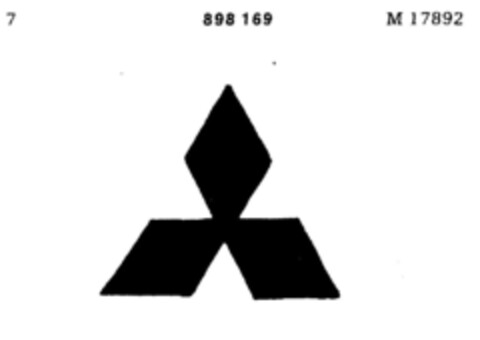 898169 Logo (DPMA, 20.04.1961)