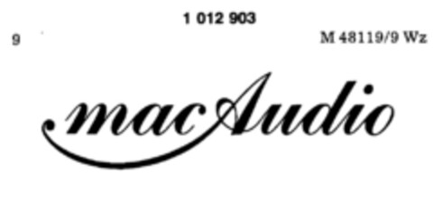 mac Audio Logo (DPMA, 24.03.1980)