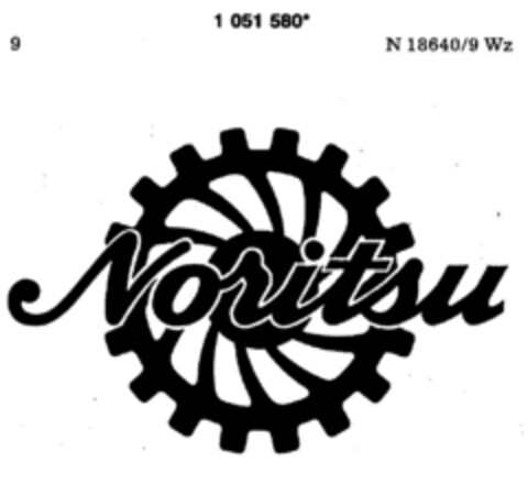 Noritsu Logo (DPMA, 13.06.1983)