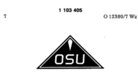 OSU Logo (DPMA, 17.01.1986)