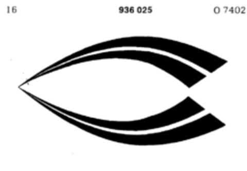 936025 Logo (DPMA, 29.01.1972)