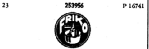 FRIKO Logo (DPMA, 01.09.1919)