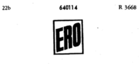 ERO Logo (DPMA, 08.09.1952)
