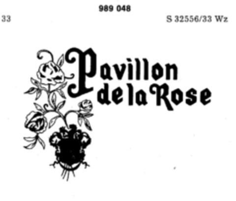 Pavillon de la Rose Logo (DPMA, 14.11.1978)