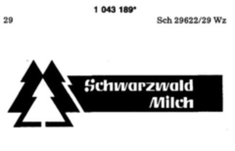 Schwarzwald Milch Logo (DPMA, 03.04.1982)