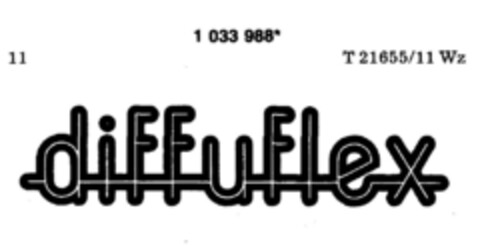 diFFuFlex Logo (DPMA, 27.03.1982)