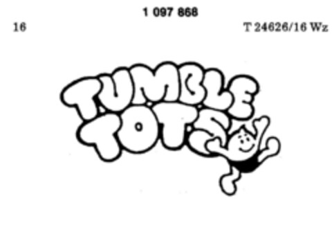 TUMBLE TOTS Logo (DPMA, 12.06.1985)