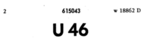 U 46 Logo (DPMA, 06/18/1949)