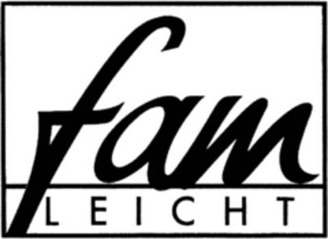 fam LEICHT Logo (DPMA, 29.06.1990)
