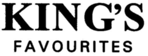 KING'S FAVOURITES Logo (DPMA, 25.05.2000)