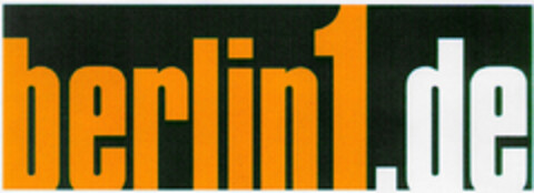 berlin1.de Logo (DPMA, 15.11.2000)