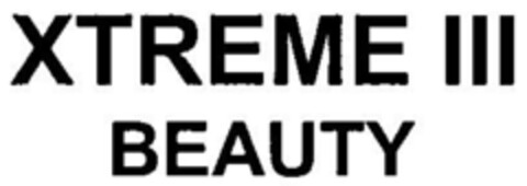 XTREME III BEAUTY Logo (DPMA, 03/08/2001)