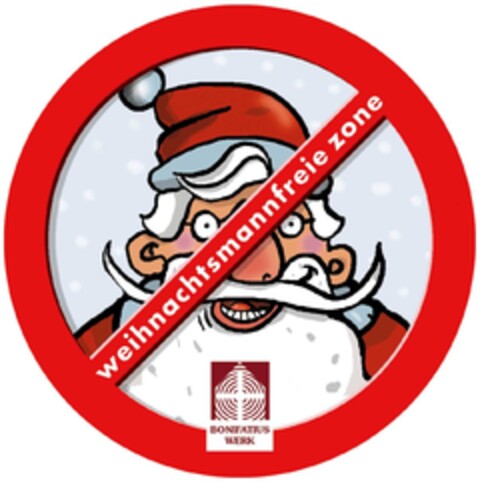 weihnachtsmannfreie zone BONIFATIUS WERK Logo (DPMA, 15.12.2009)