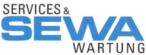 SEWA SERVICES & WARTUNG Logo (DPMA, 03/24/2010)