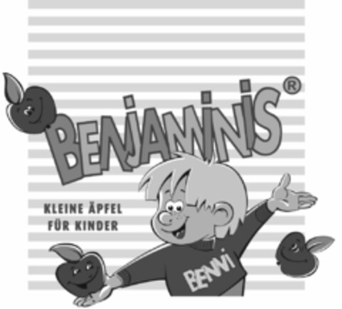 BENJAMINIS KLEINE ÄPFEL FÜR KINDER Logo (DPMA, 13.09.2012)