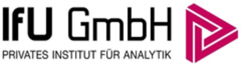 IfU GmbH PRIVATES INSTITUT FÜR ANALYTIK Logo (DPMA, 01/19/2015)