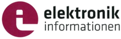 elektronik informationen Logo (DPMA, 02.09.2015)