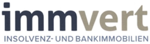 immvert INSOLVENZ- UND BANKIMMOBILIEN Logo (DPMA, 05.02.2016)