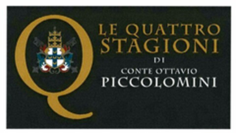 LE QUATTRO STAGIONI DI CONTE OTTAVIO PICCOLOMINI Logo (DPMA, 27.09.2017)