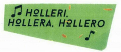 HOLLERI. HOLLERA. HOLLERO Logo (DPMA, 11.07.2018)