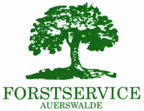 FORSTSERVICE AUERSWALDE Logo (DPMA, 15.12.2018)