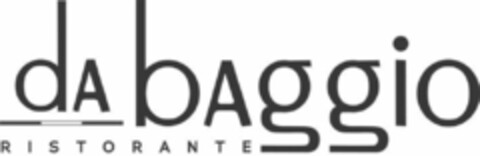da bAggio RISTORANTE Logo (DPMA, 16.10.2019)