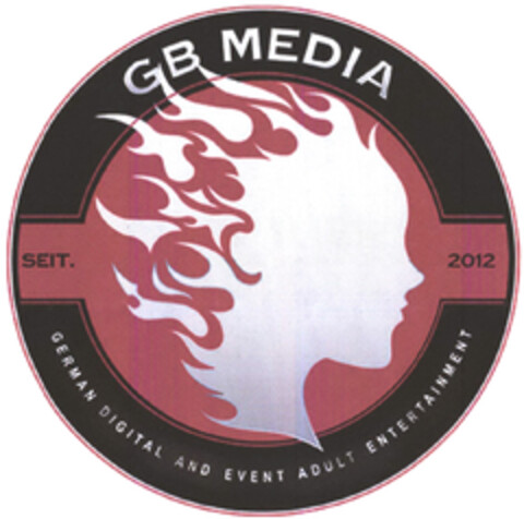 GB MEDIA SEIT. 2012 GERMAN DIGITAL AND EVENT ADULT ENTERTAINMENT Logo (DPMA, 25.06.2021)