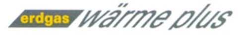 erdgas wärme plus Logo (DPMA, 26.05.2003)