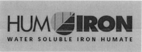 HUM IRON WATER SOLUBLE IRON HUMATE Logo (DPMA, 24.10.2003)