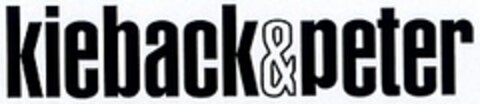 kieback & peter Logo (DPMA, 01/23/2004)