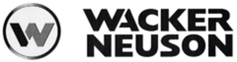 W WACKER NEUSON Logo (DPMA, 28.11.2007)