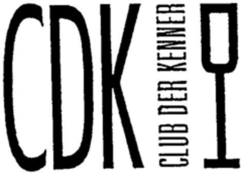 CDK CLUB DER KENNER Logo (DPMA, 28.08.1995)