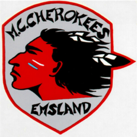 M.C.CHEROKEES EMSLAND Logo (DPMA, 06/01/1996)