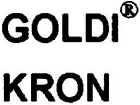 GOLDI KRON Logo (DPMA, 29.07.1996)