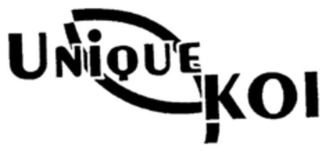 UNIQUE KOI Logo (DPMA, 16.04.1998)