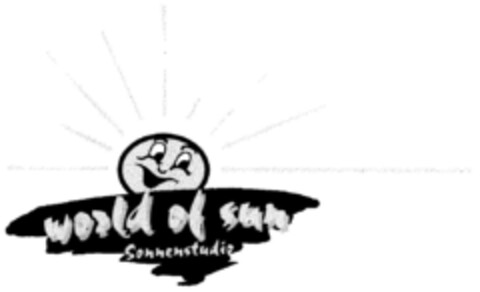 world of sun Sonnenstudio Logo (DPMA, 05.08.1998)